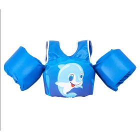 Toddler Swim Vest, Kids Life Jacket Vest, Swim Aid Floats For Swimming Pool, Learn To Swim For 25lbs To 55lbs Toddlers (Option: Blue)