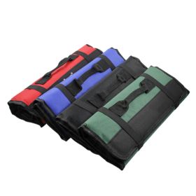 Portable Multifunctional Reel Type Hardware Tool Bag (Option: Black)