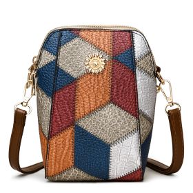 All-matching Vertical Mobile Phone Bag (Option: Brown)