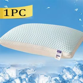 Cooling Breathable Tofu Pillows, 1pack (Option: Sky blue)