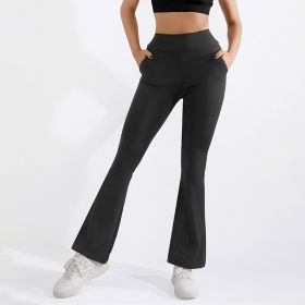 Yoga Flared Pants (Option: Black-S)