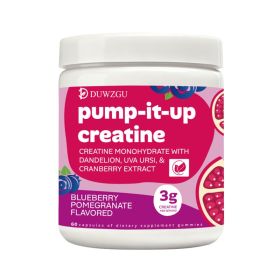 gumCreatine Gummy Candy Blueberry And Pomegranate Flavor (Option: Picture color-1PC)