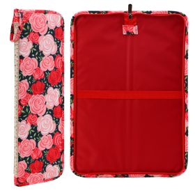 Handmade Wool Knitting Needle Storage Bag (Option: Rose Garden)