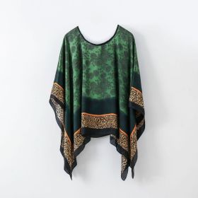 Pullover Shawl Outerwear Cover-up Multifunctional Scarf (Option: Style 28-110X110CM)